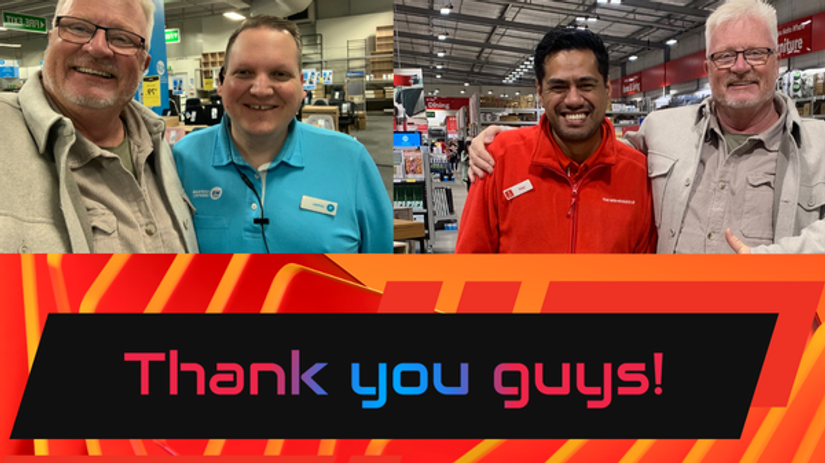 Thank you Warehouse Stationery